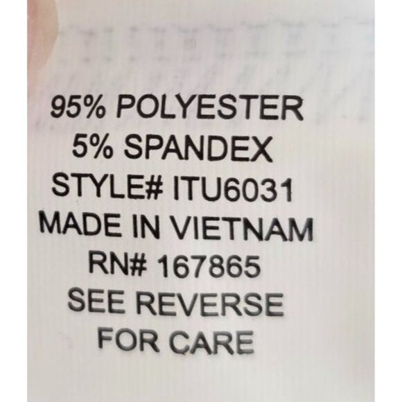 Notations Womens Blouse 3/4 Sleeve Abstract Yellow Keyhole Embellished Sz M NWT - Picture 11 of 12